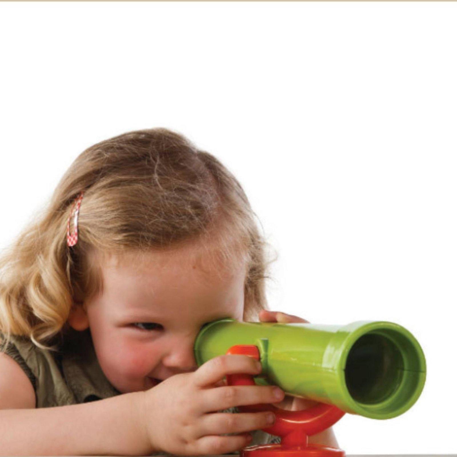 Kids Outdoor Education - กล้องโทรทรรศน์เด็ก ของเล่นเสริมพัฒนาการทางประสาทสัมผัส ของเล่นบทบาทสมมติกลางแจ้ง กล้องส่องทางไกลสำหรับเด็ก ชุดของเล่นผจญภัยในสวนหลังบ้าน