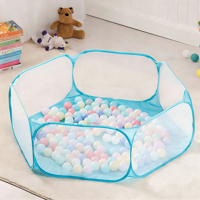 Kids Indoor Outdoor Games - บ่อบอลขนาด 1.2 เมตร พับเก็บได้ พกพาสะดวก สำหรับเด็ก