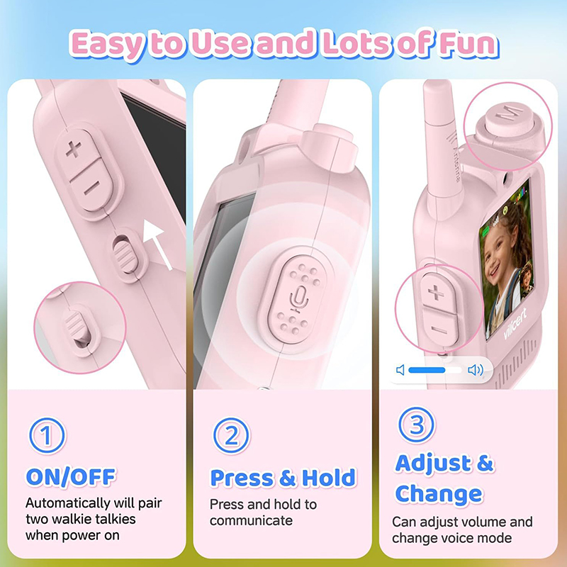 วิทยุสื่อสารวิดีโอสำหรับเด็ก 2 - Kids Outdoor Voices บทวิจารณ์และราคา
