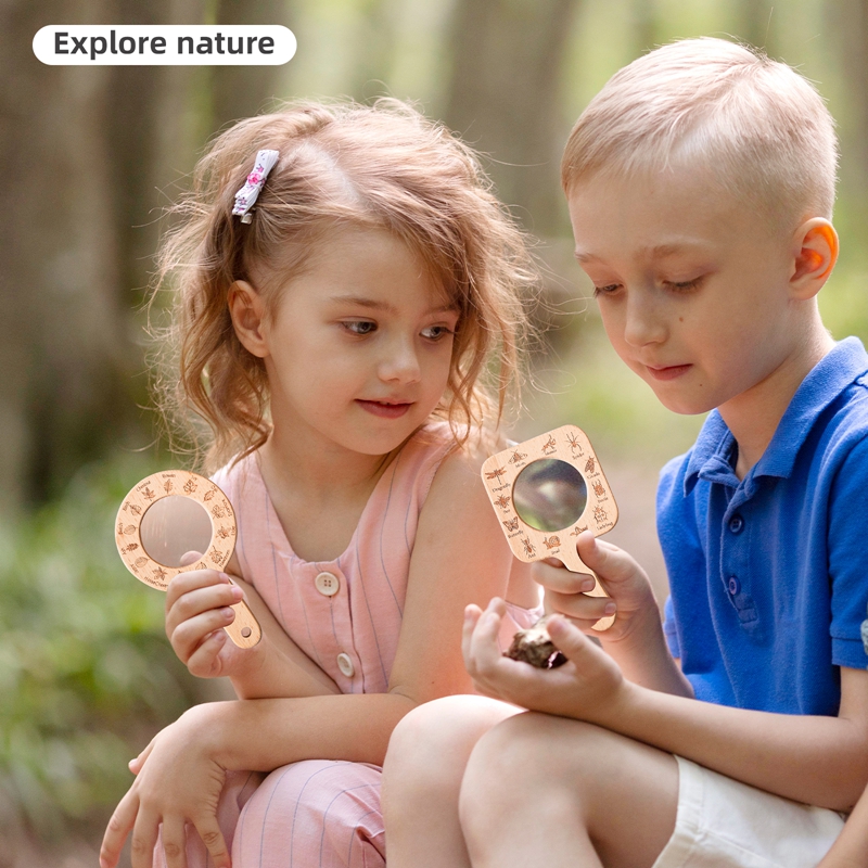 ชุดแว่นขยายไม้ สำรวจสัตว์และพื - Kids Outdoor Education บทวิจารณ์และราคา