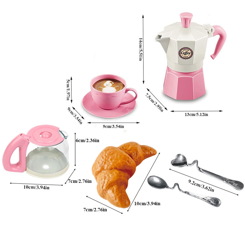 ชุดของเล่นจำลองชุดกาแฟ 4/11 ชิ - Kids Outdoor Kitchen Diy บทวิจารณ์และราคา