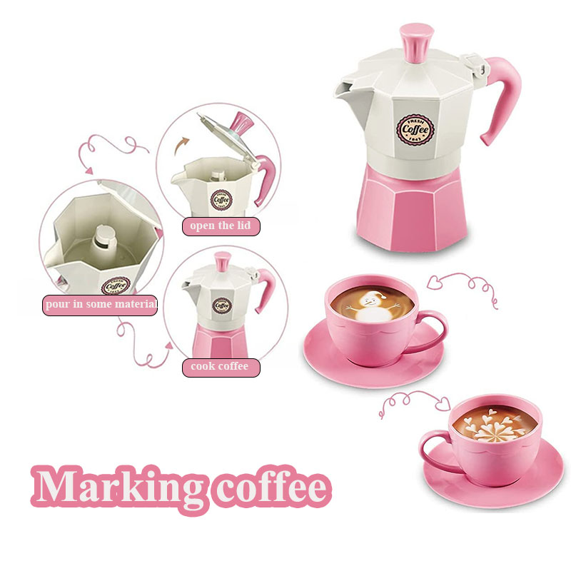ชุดของเล่นจำลองชุดกาแฟ 4/11 ชิ - Kids Outdoor Kitchen Diy บทวิจารณ์และราคา