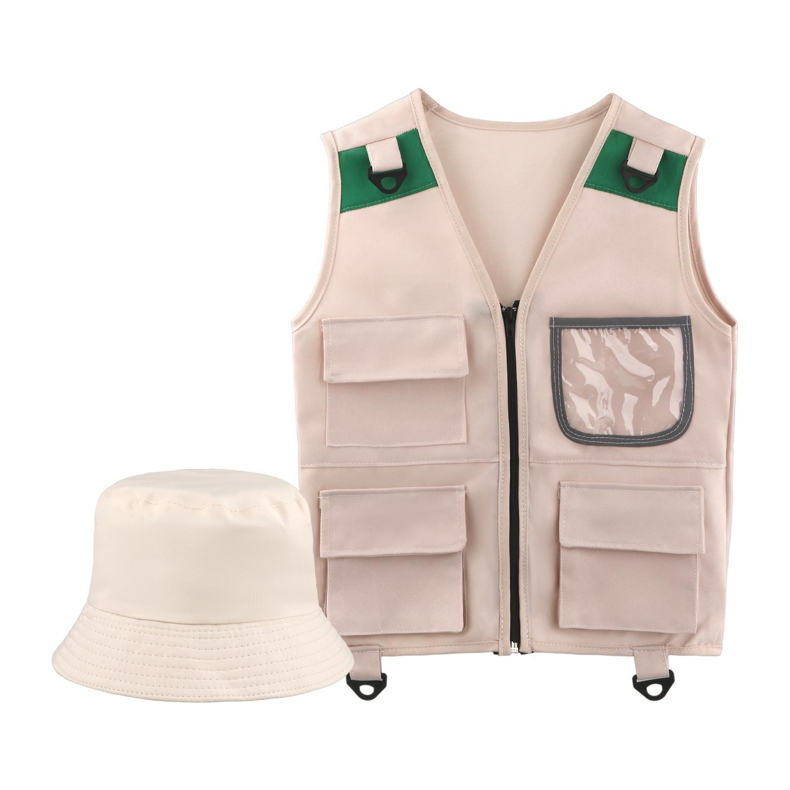 ชุดผจญภัยกลางแจ้ง Cargo Vest แ - Kids Outdoor Zoo บทวิจารณ์และราคา