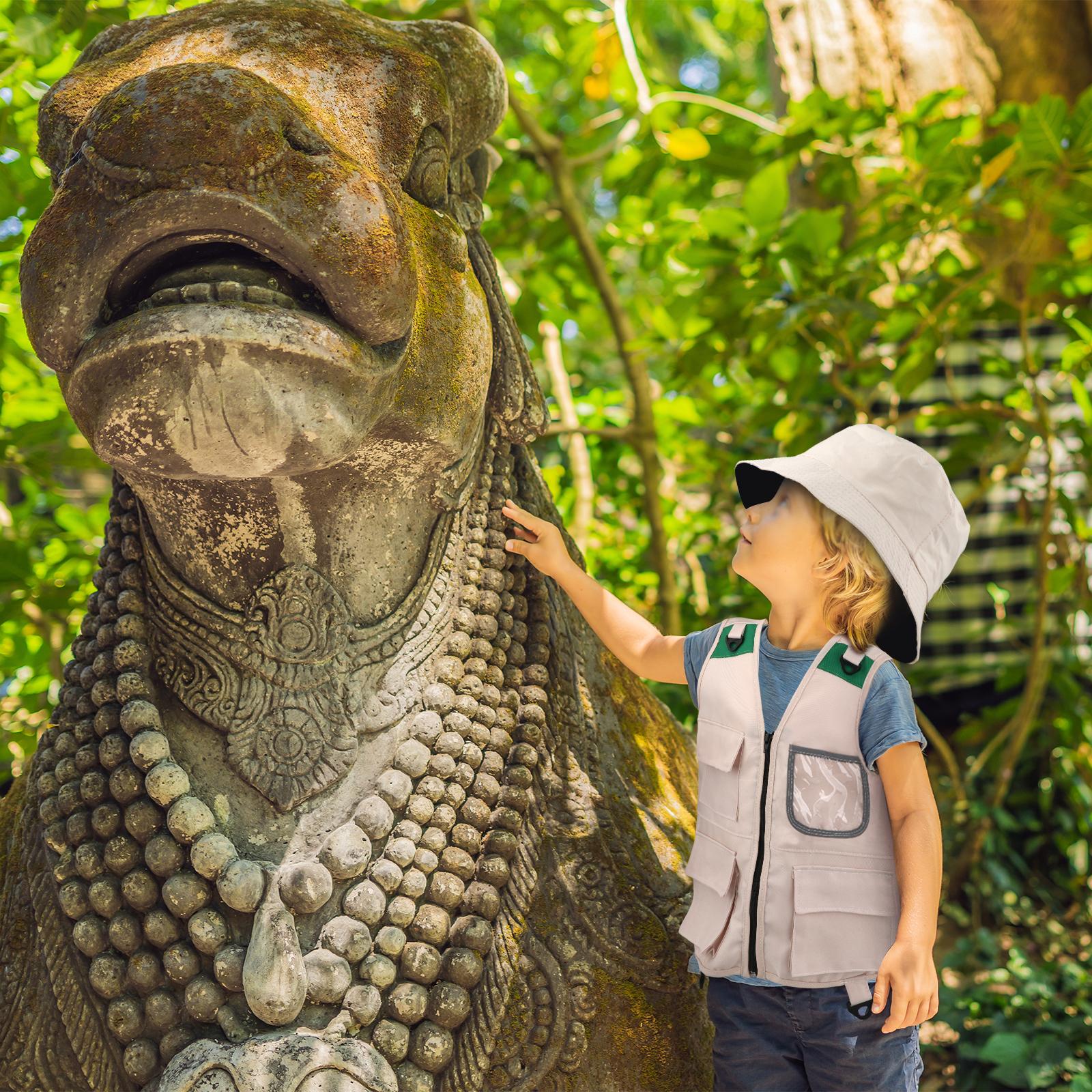 ชุดผจญภัยกลางแจ้ง Cargo Vest แ - Kids Outdoor Zoo บทวิจารณ์และราคา