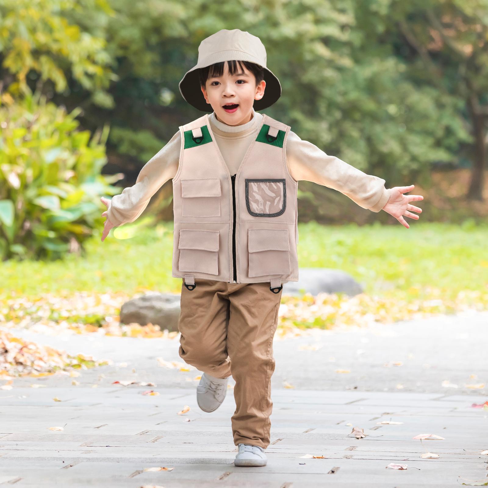 ชุดผจญภัยกลางแจ้ง Cargo Vest แ - Kids Outdoor Zoo บทวิจารณ์และราคา