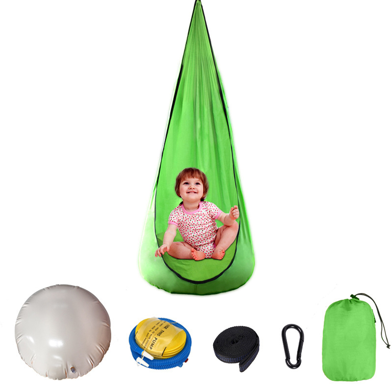 เด็กเชือกแขวนที่นั่ง Nest ในร่ - Kids Outdoor Nest Swing บทวิจารณ์และราคา
