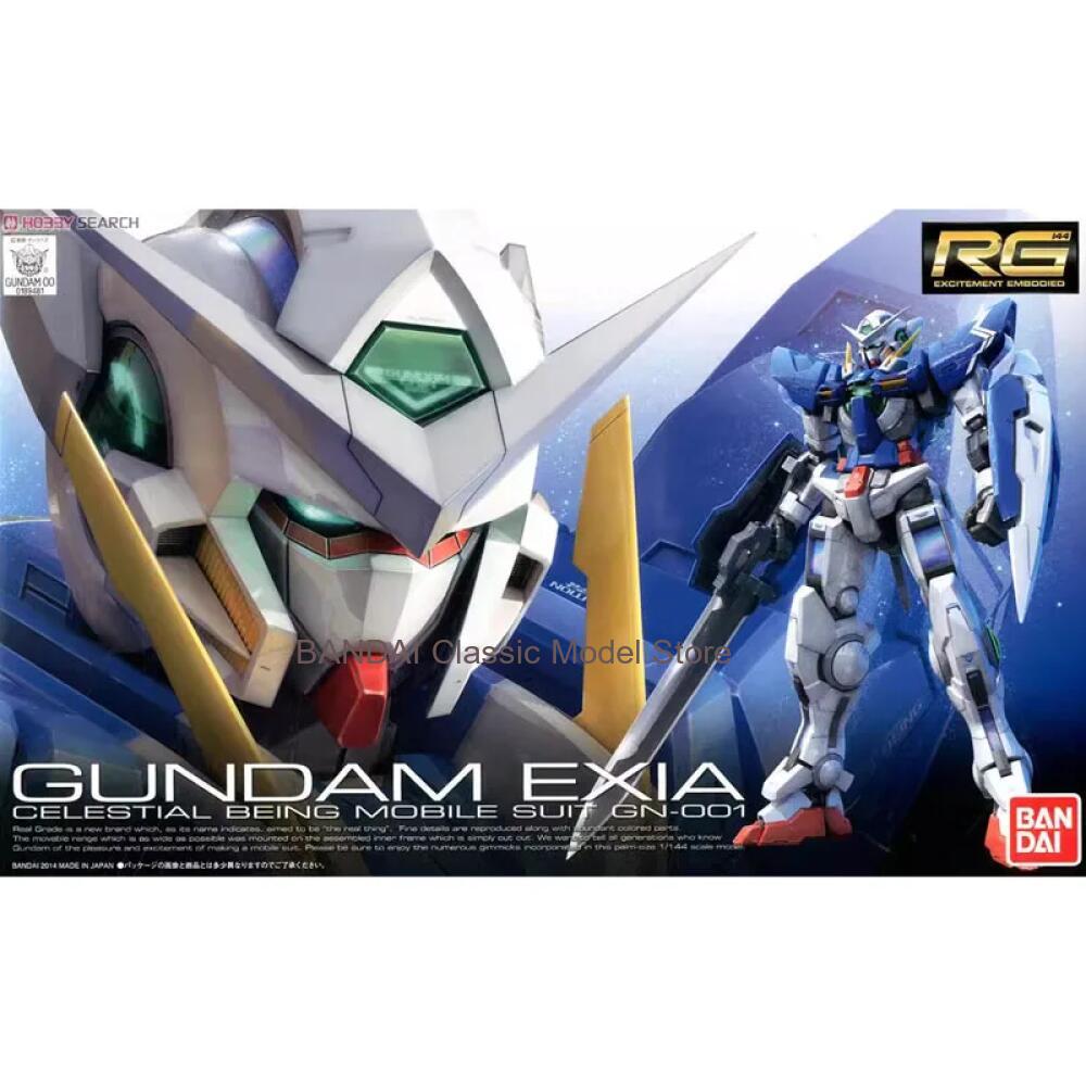 BANDAI Anime RG 1/144 GN-001 G - Bandai Model Gundam Rg บทวิจารณ์และราคา