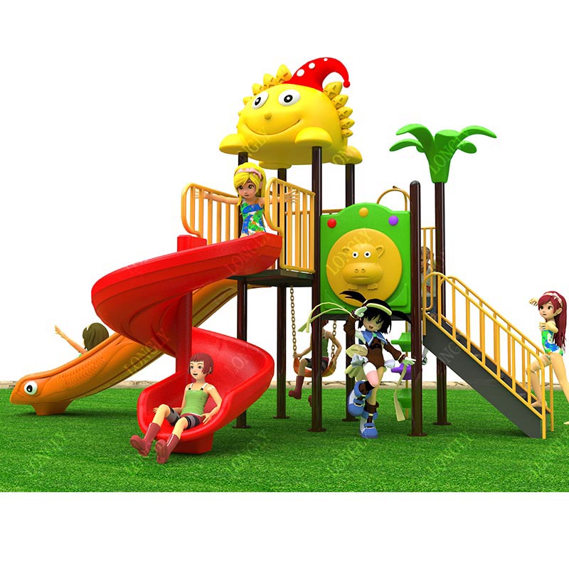สไลเดอร์พลาสติกเชิงพาณิชย์ ขนา - Kids Outdoor Education บทวิจารณ์และราคา