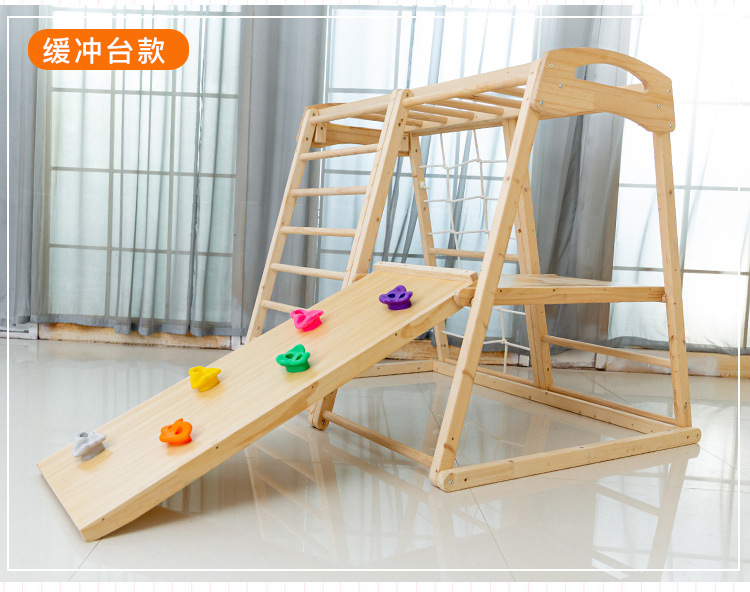 ชุดเครื่องเล่นเด็กกลางแจ้งในร่ - Kids Outdoor Jungle Gym With Slide บทวิจารณ์และราคา
