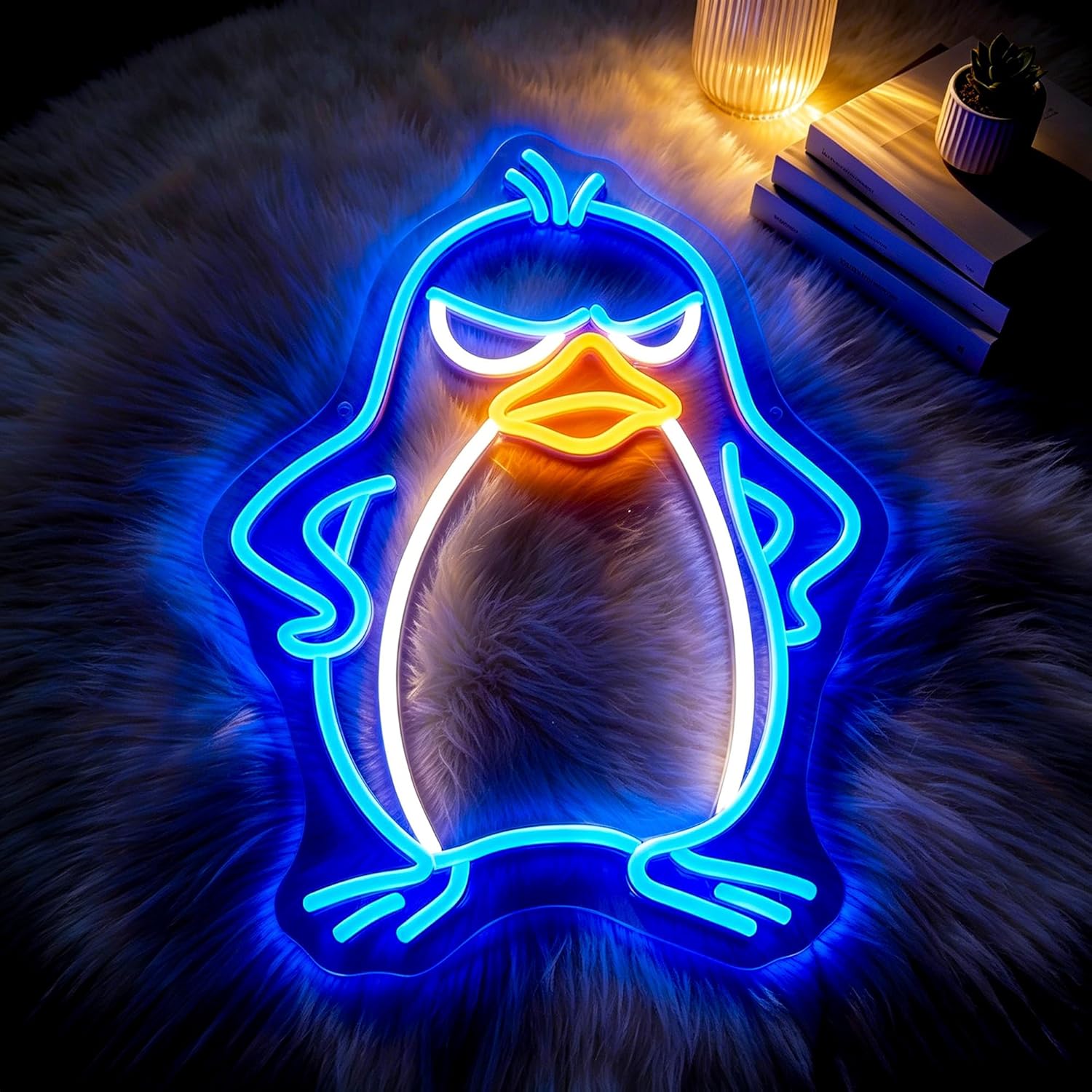 ป้ายไฟนีออนรูปเพนกวิน ไฟ LED น - Kids Outdoor Zoo บทวิจารณ์และราคา