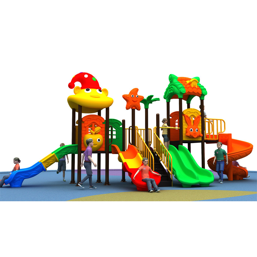 ผู้ผลิตจีน สนามเด็กเล่นราคาถูก - Kids Outdoor Jungle Gym With Slide บทวิจารณ์และราคา