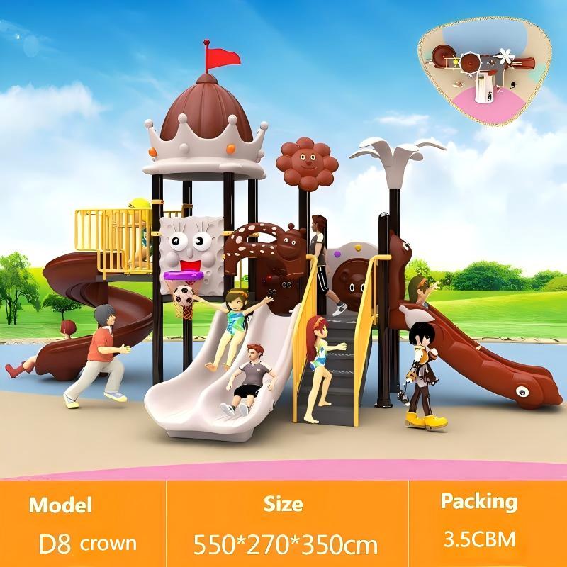 ชุดชิงช้าเหล็กและพลาสติกสำหรับ - Kids Outdoor Slide Set บทวิจารณ์และราคา