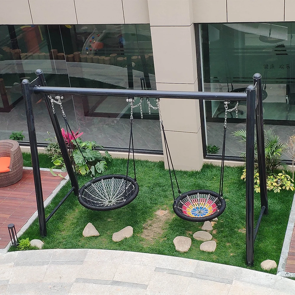 ชิงช้าเด็กทรงกลมคุณภาพเยี่ยมแบ - Kids Outdoor Nest Swing บทวิจารณ์และราคา