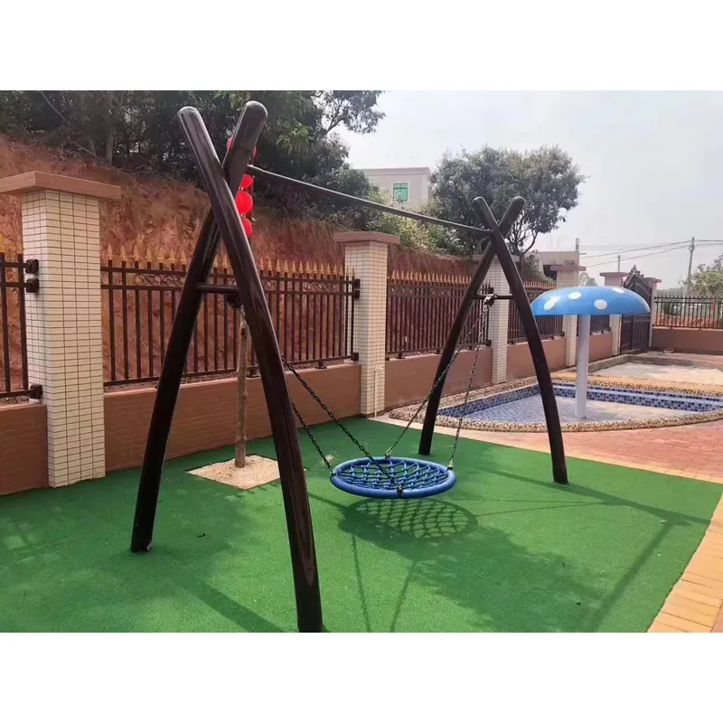 ชุดชิงช้ากลางแจ้งแบบแขวนทรงกลม - Kids Outdoor Nest Swing บทวิจารณ์และราคา
