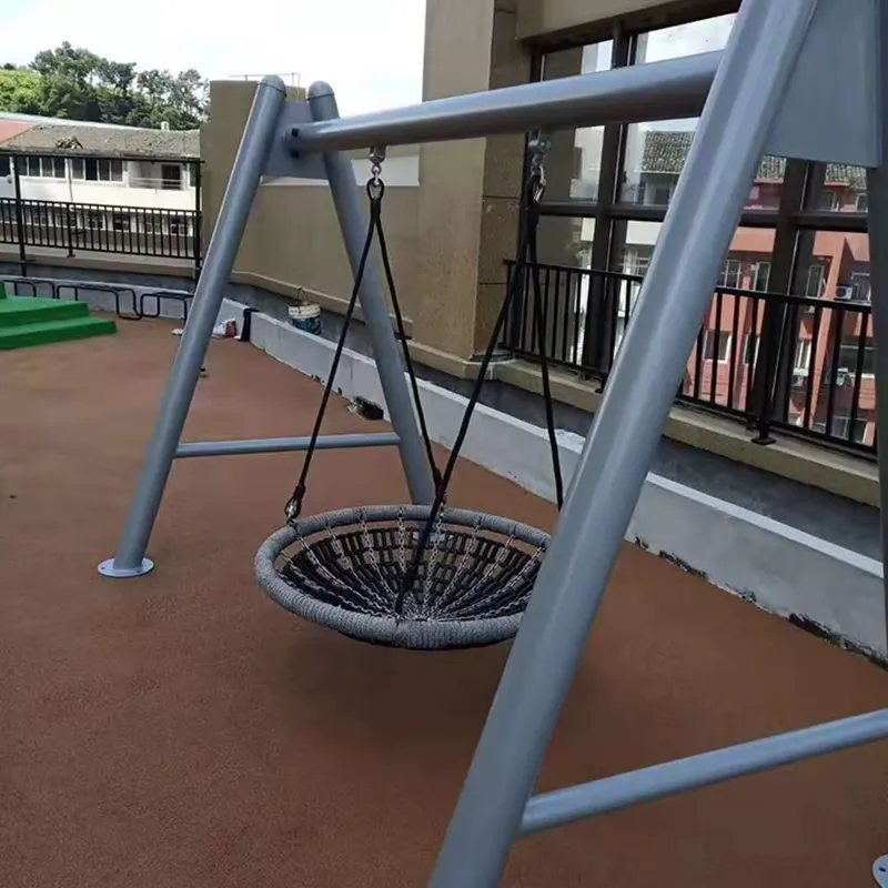 ชุดชิงช้ากลางแจ้งแบบแขวนทรงกลม - Kids Outdoor Nest Swing บทวิจารณ์และราคา