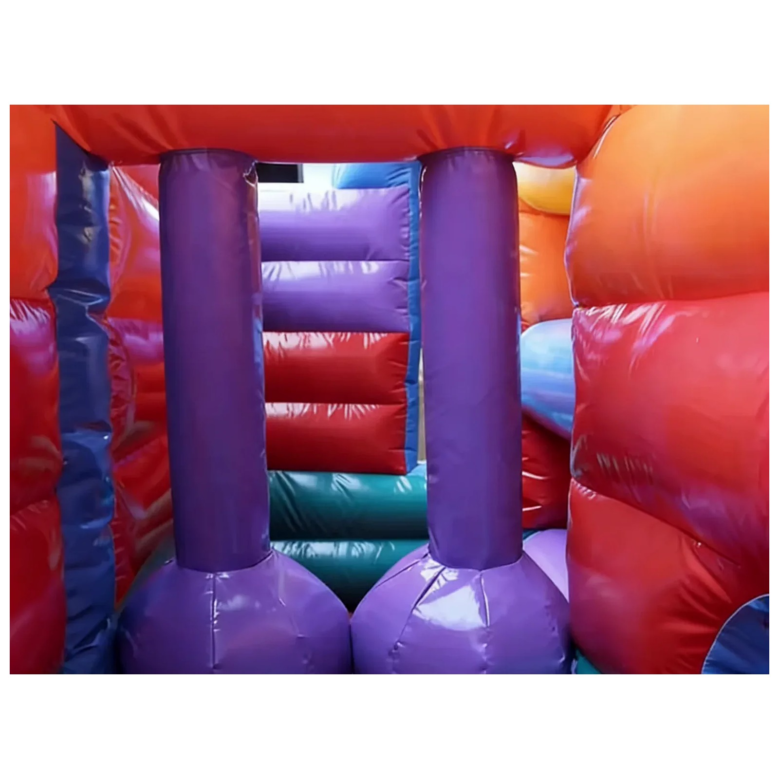 เขาวงกตเป่าลมแบบเปิดด้านบนสีส้ - Kids Outdoor Fun บทวิจารณ์และราคา