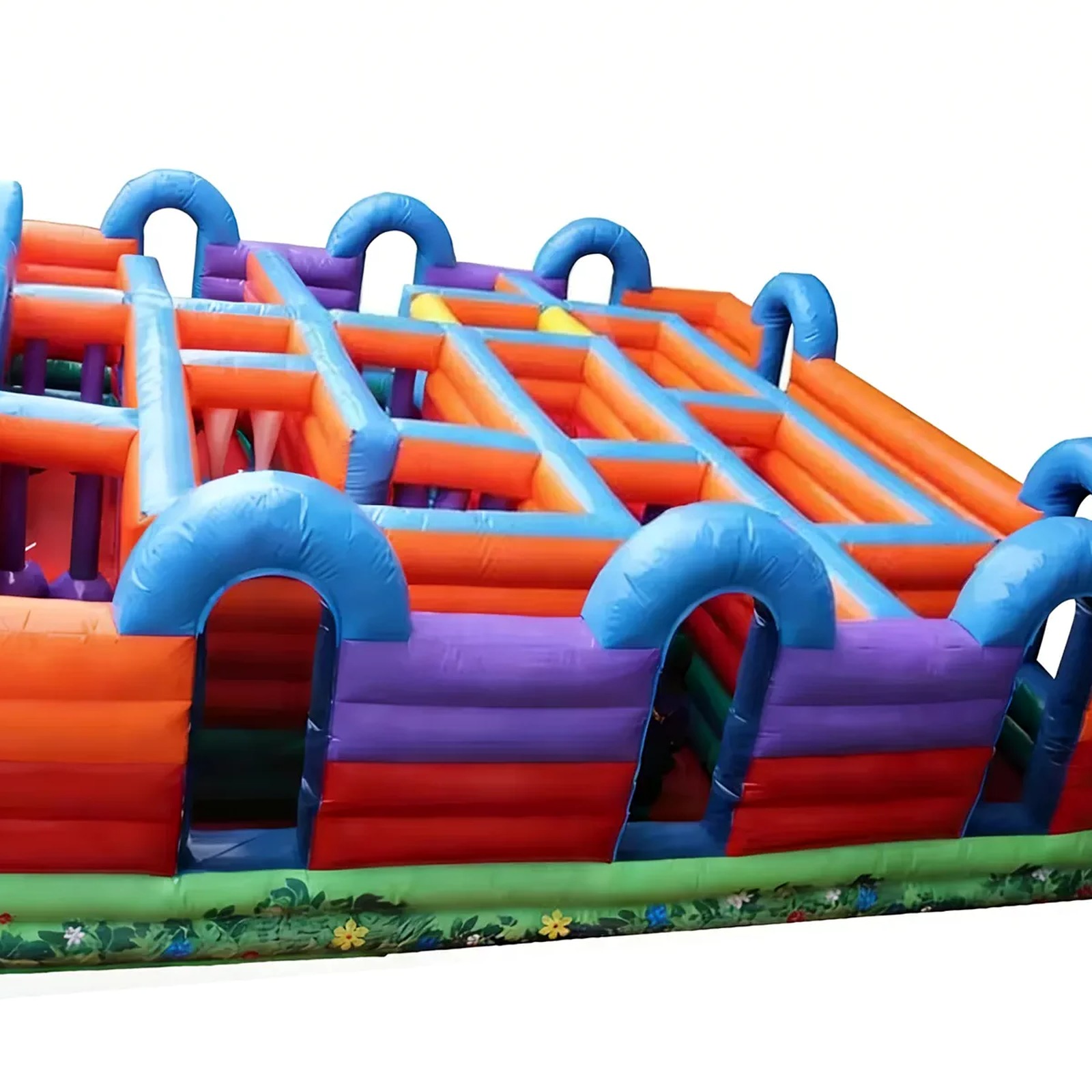 เขาวงกตเป่าลมแบบเปิดด้านบนสีส้ - Kids Outdoor Fun บทวิจารณ์และราคา