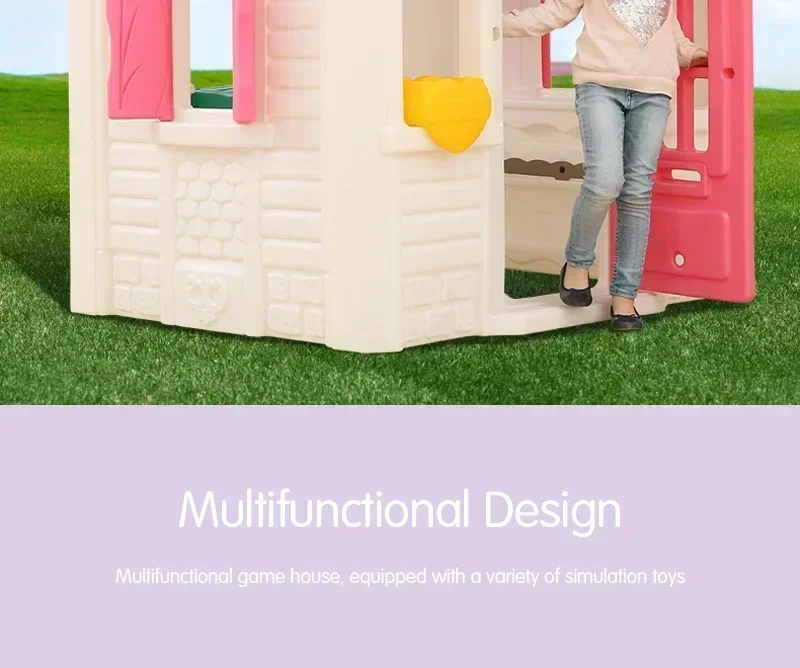 บ้านของเล่นเด็กเล็ก ทำจากพลาสต - Kids Outdoor Cubby House บทวิจารณ์และราคา