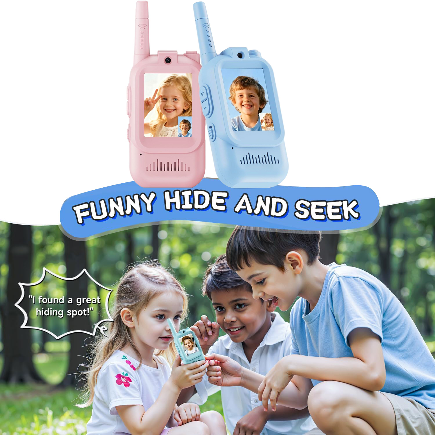 วิทยุสื่อสารวิดีโอสำหรับเด็ก 2 - Kids Outdoor Voices บทวิจารณ์และราคา