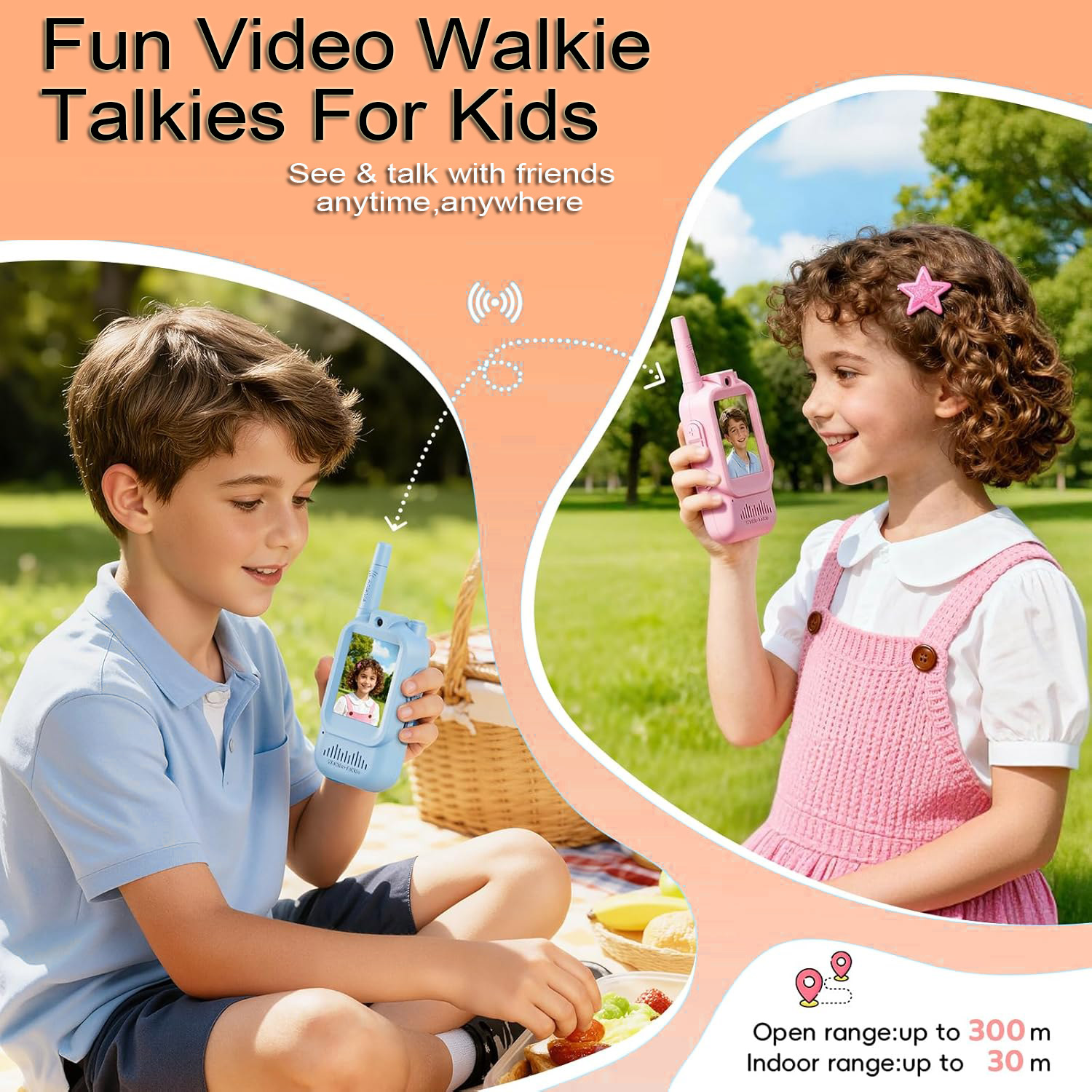 วิทยุสื่อสารวิดีโอสำหรับเด็ก 2 - Kids Outdoor Voices บทวิจารณ์และราคา