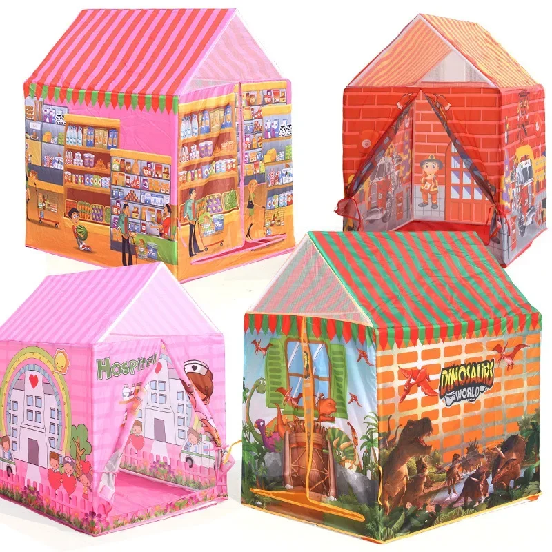 เด็กเต็นท์รถในร่มของเล่นเล่นเต - Kids Outdoor Cubby House บทวิจารณ์และราคา