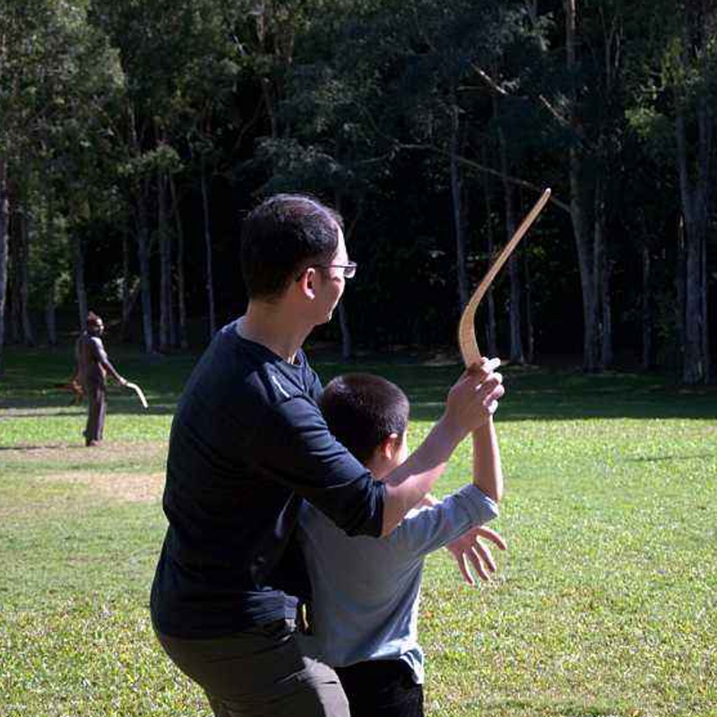 1ชิ้นบูมเมอแรงจิงโจ้สำหรับเด็ก - Kids Outdoor Exercise Equipment บทวิจารณ์และราคา