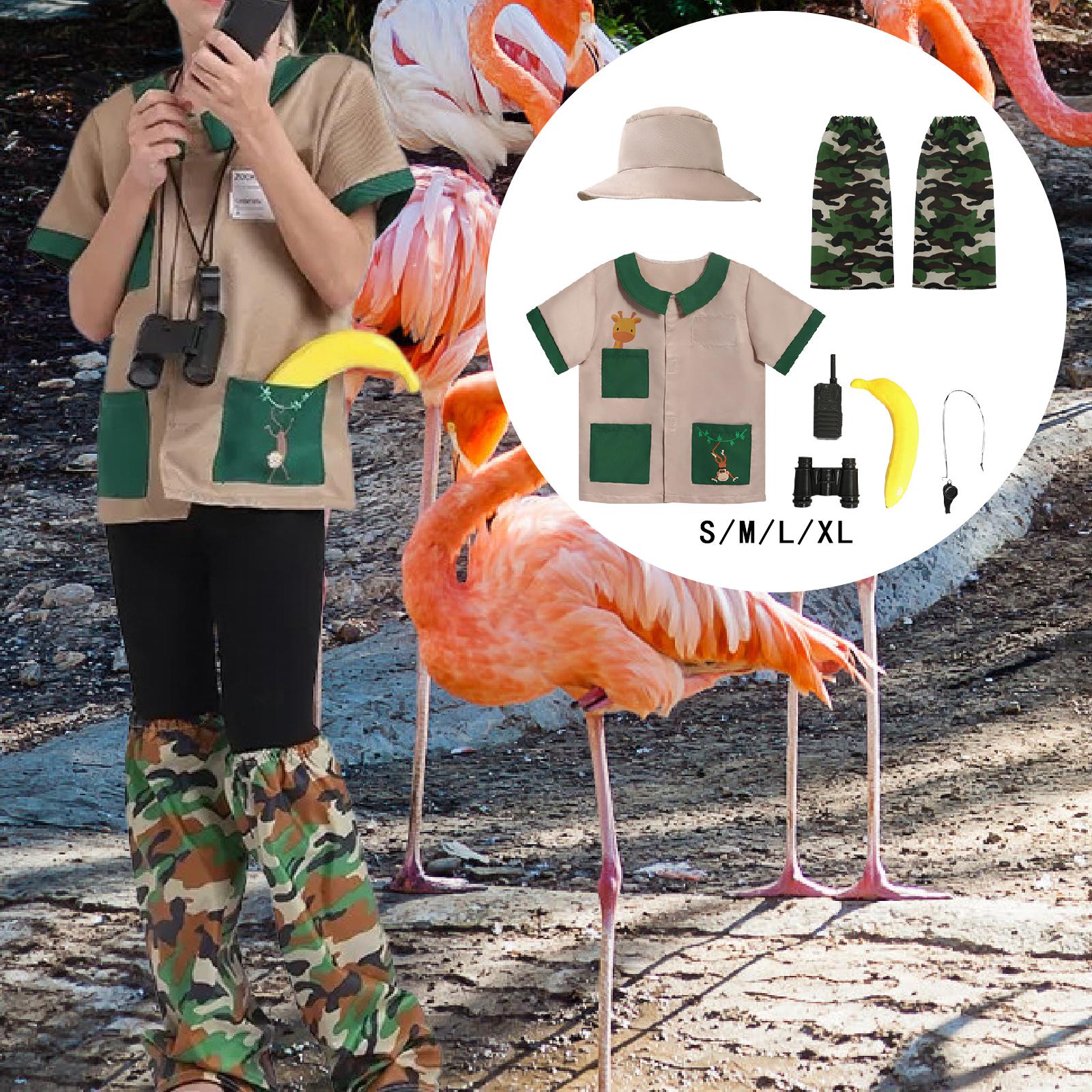 ชุดเครื่องแต่งกายนักสำรวจสำหรั - Kids Outdoor Zoo บทวิจารณ์และราคา