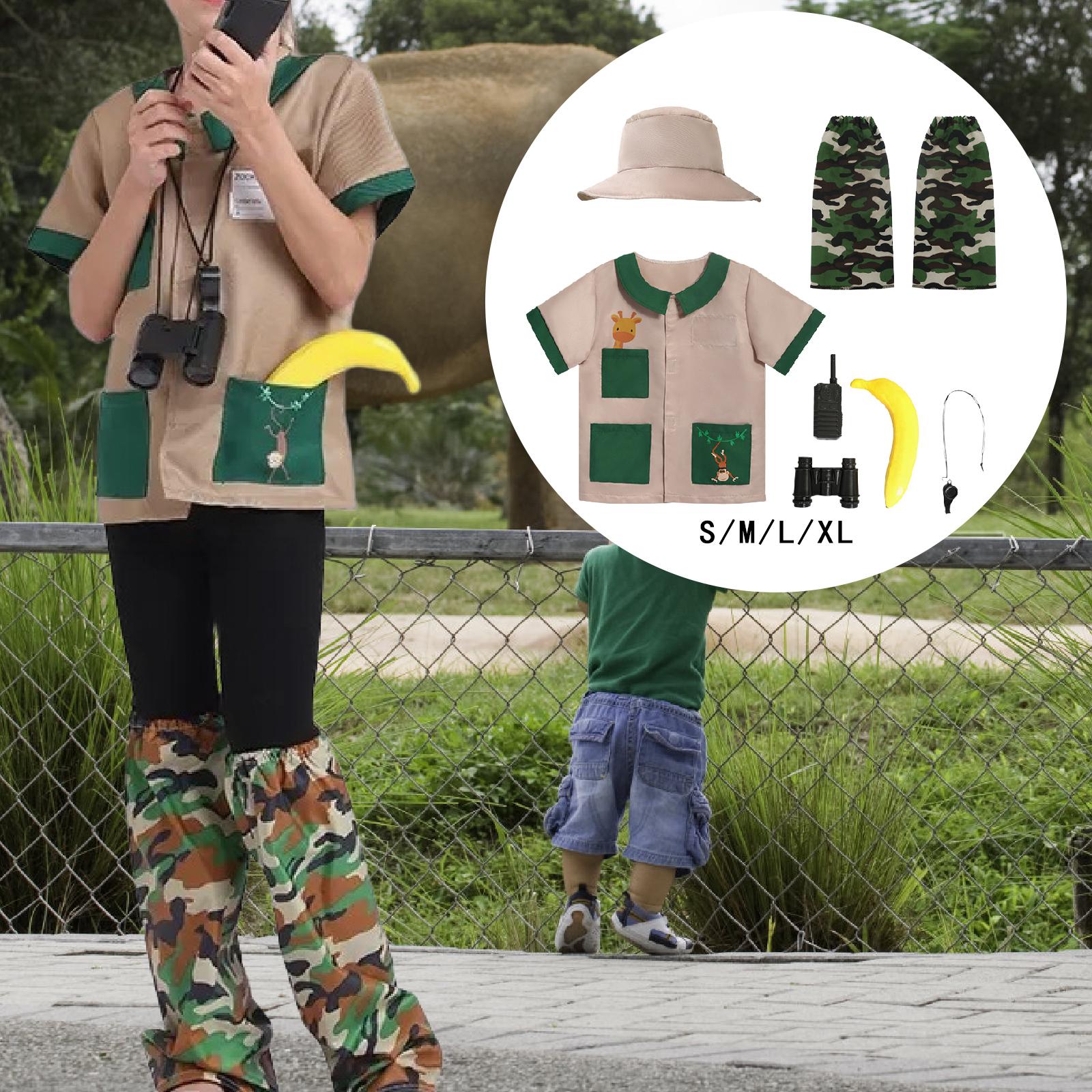 ชุดเครื่องแต่งกายนักสำรวจสำหรั - Kids Outdoor Zoo บทวิจารณ์และราคา