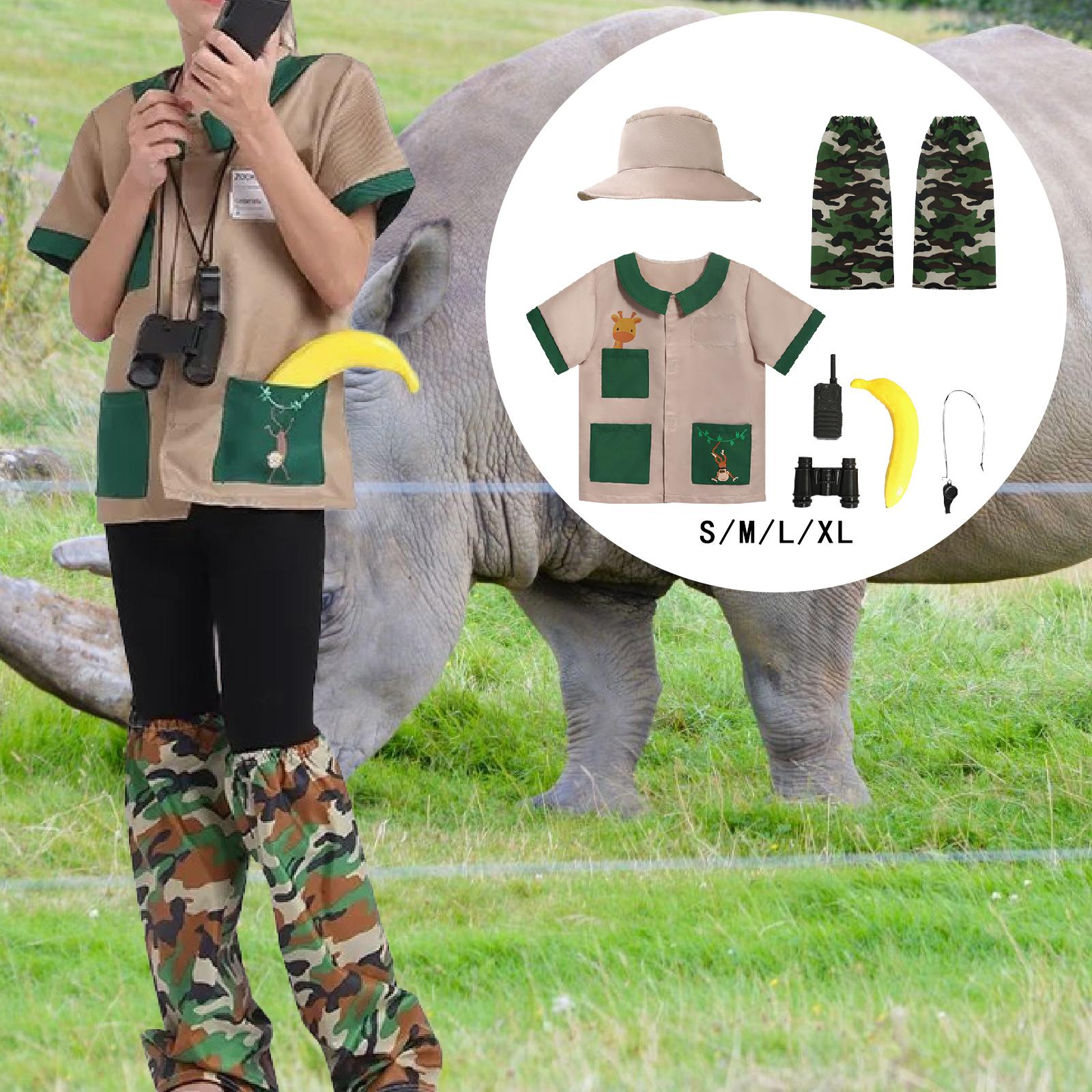 ชุดเครื่องแต่งกายนักสำรวจสำหรั - Kids Outdoor Zoo บทวิจารณ์และราคา