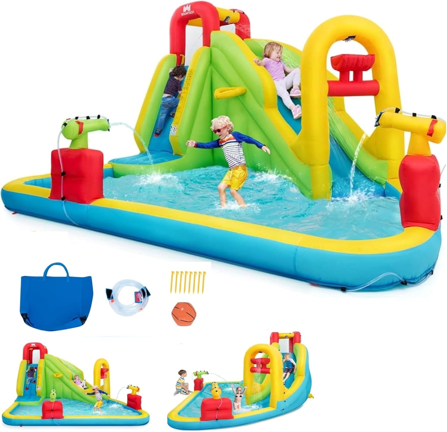 เมกะสวนน้ำเป่าลมสำหรับเด็ก - ส - Kids Outdoor Fun บทวิจารณ์และราคา