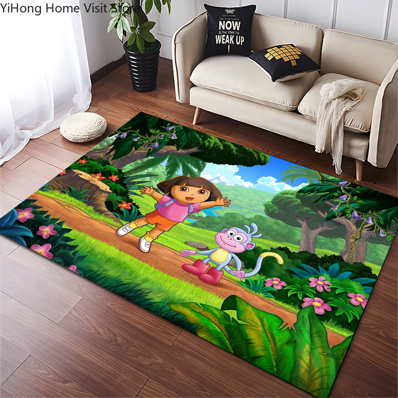 พรมลายการ์ตูน Dora the Explore - Kids Outdoor Chair And Table บทวิจารณ์และราคา