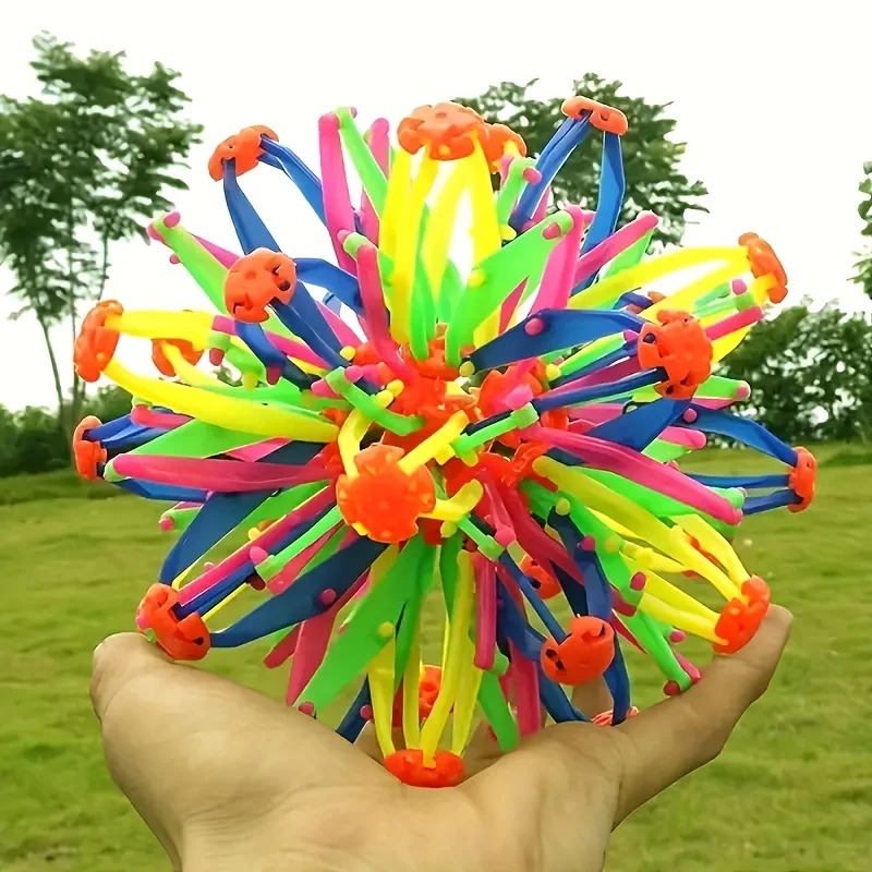 ลูกบอลคลายเครียดสีรุ้งสำหรับเด - Kids Outdoor Exercise Equipment บทวิจารณ์และราคา