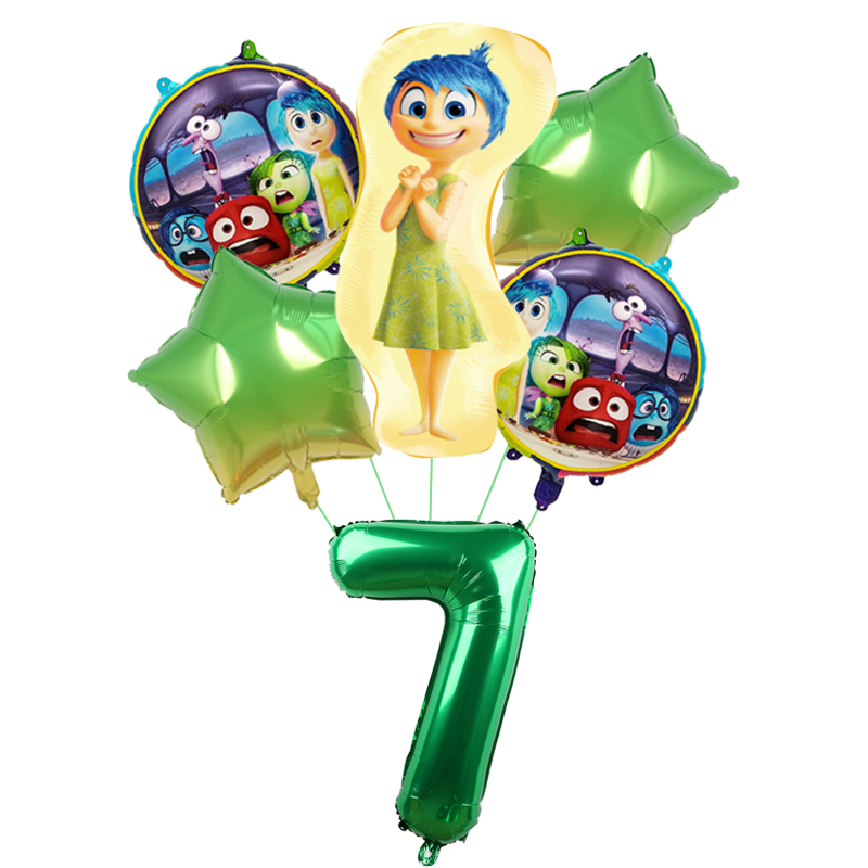 6 ชิ้นใหม่ Inside Out2 ลูกโป่ง - Kids Outdoor Exercise Equipment บทวิจารณ์และราคา