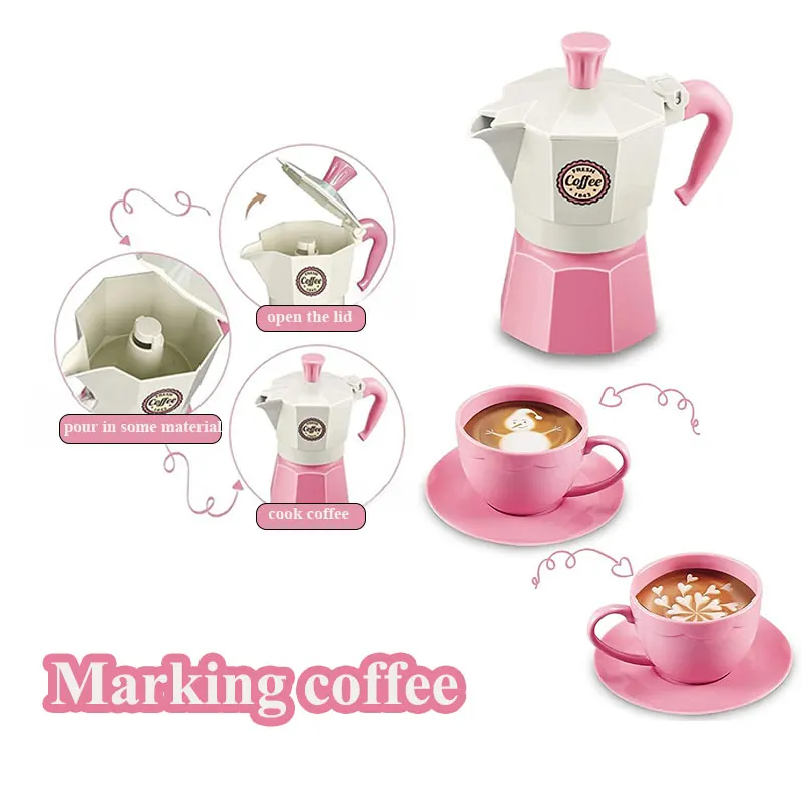 4/11PCS retend เล่นกาแฟจําลองช - Kids Outdoor Kitchen Diy บทวิจารณ์และราคา