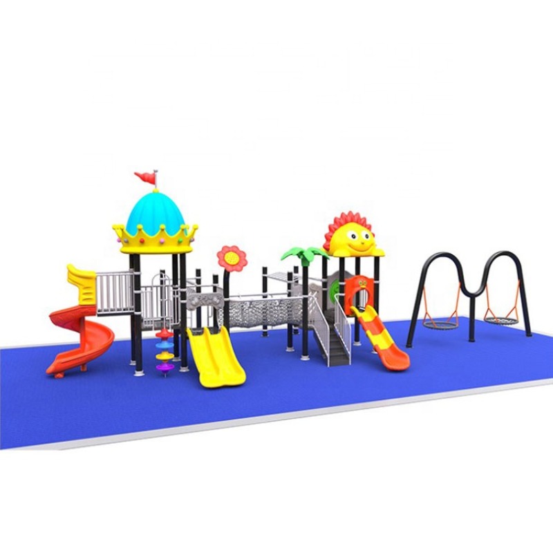ชุดเครื่องเล่นชิงช้าและสไลเดอร - Kids Outdoor Slide Set บทวิจารณ์และราคา