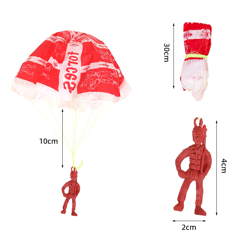 10pcs พลาสติก Ejecting ร่มชูชี - Kids Outdoor Exercise Equipment บทวิจารณ์และราคา