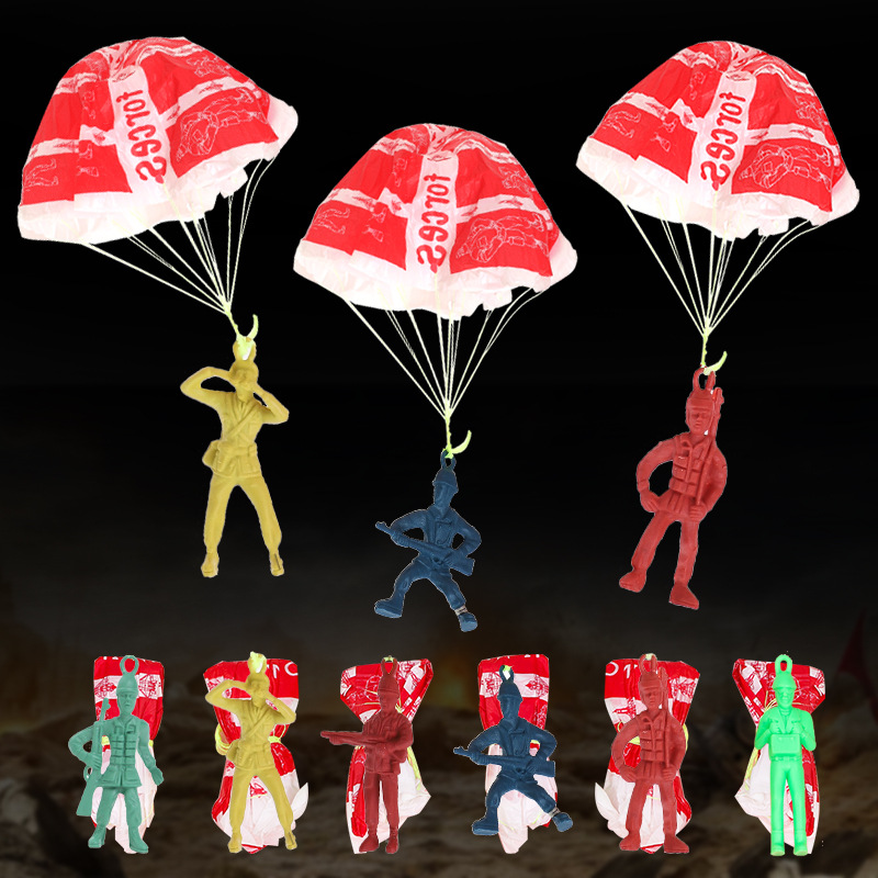 10pcs พลาสติก Ejecting ร่มชูชี - Kids Outdoor Exercise Equipment บทวิจารณ์และราคา