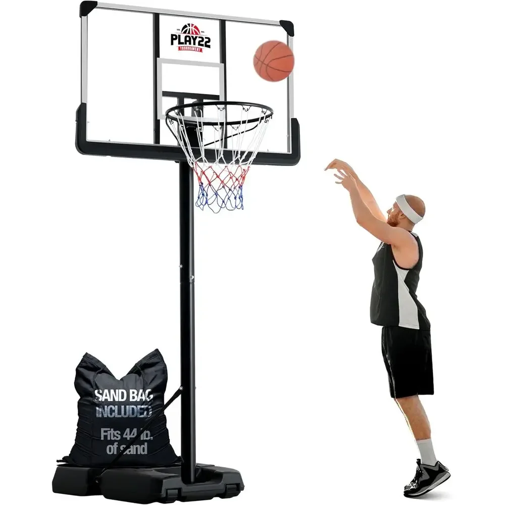 ระบบห่วงบาสเก็ตบอลปรับระดับได้ - Basketball Hoop Outdoor บทวิจารณ์และราคา