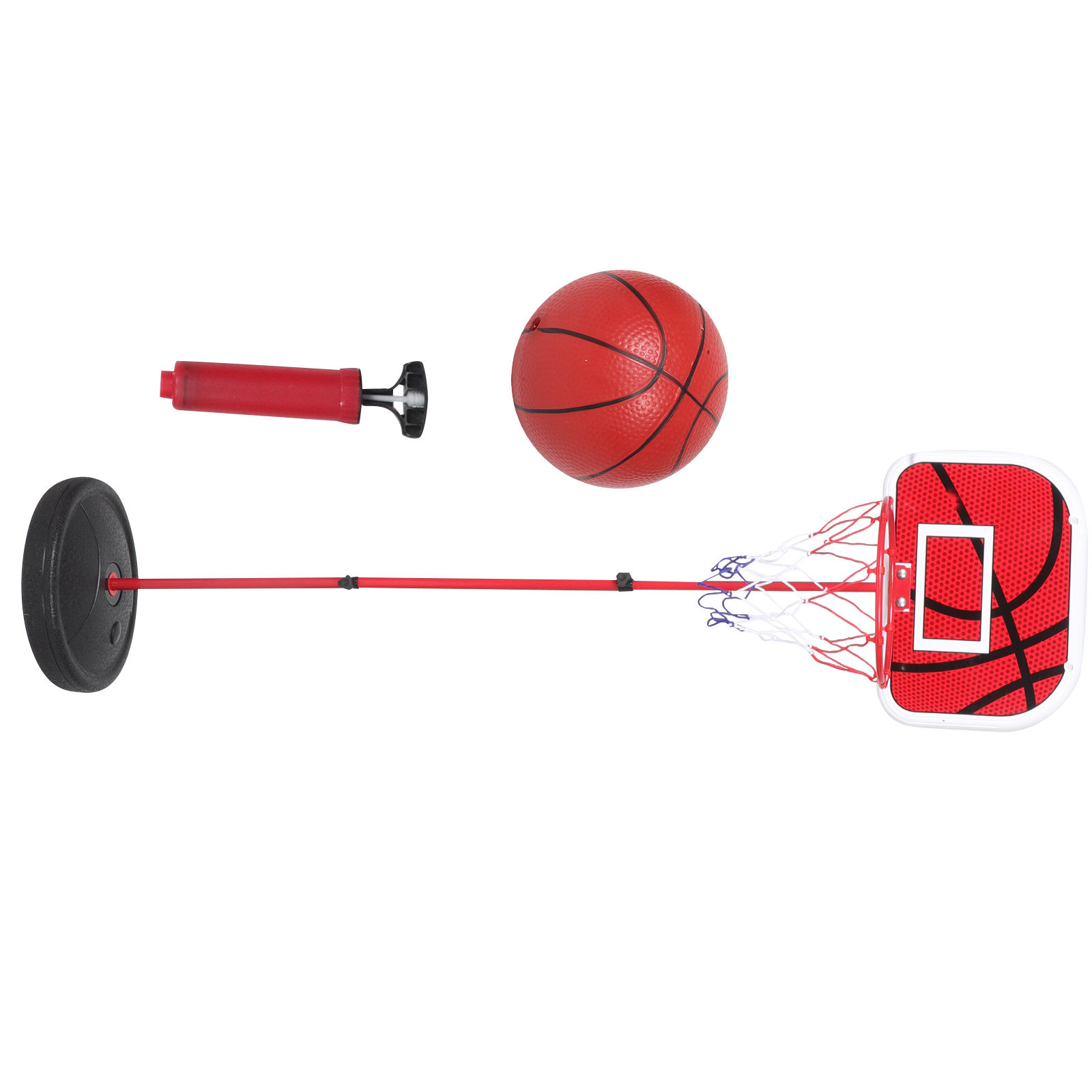ชุดห่วงบาสเก็ตบอล 1 ชุด ปรับคว - Basketball Hoop Outdoor บทวิจารณ์และราคา