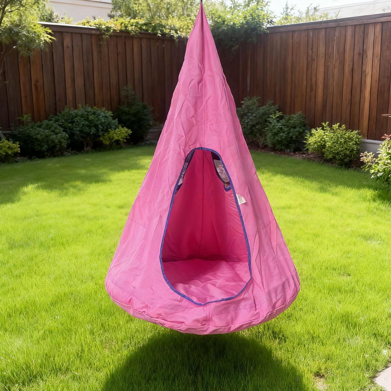 เปลญวนเด็กแบบมีเบาะรองนั่ง รับ - Kids Outdoor Nest Swing บทวิจารณ์และราคา