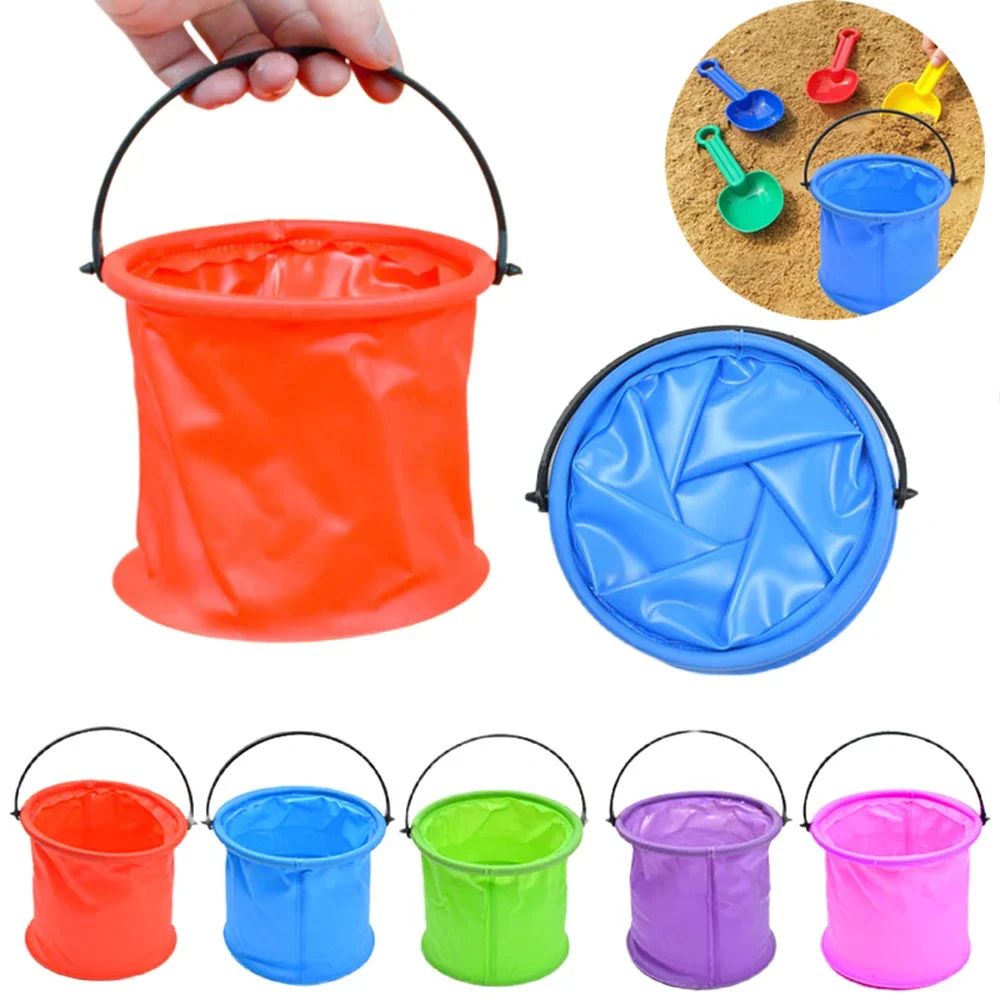 ถังทรายชายหาดพับได้แบบพกพา ถัง - Kids Outdoor Fun บทวิจารณ์และราคา