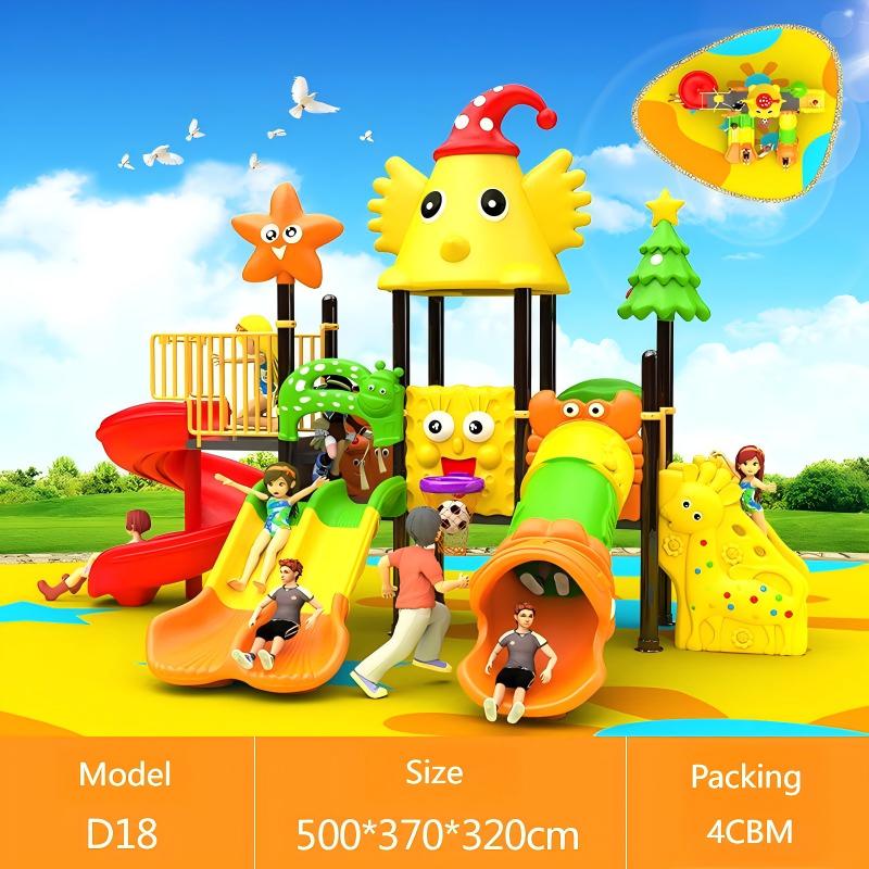 สไลเดอร์สนามเด็กเล่นพลาสติกสำห - Kids Outdoor Slide Set บทวิจารณ์และราคา
