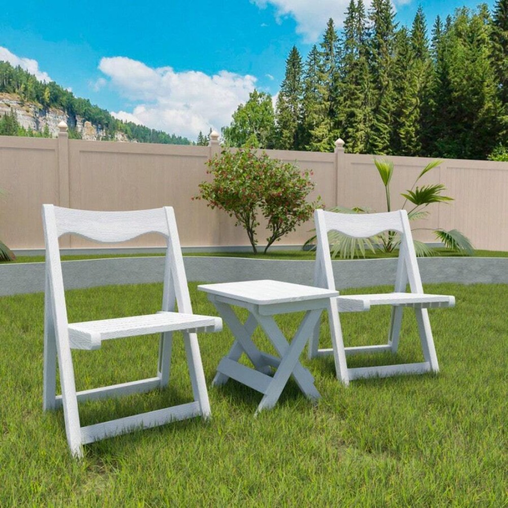 ชุดโต๊ะและเก้าอี้พับได้ขนาดเล็ - Kids Outdoor Chair And Table บทวิจารณ์และราคา