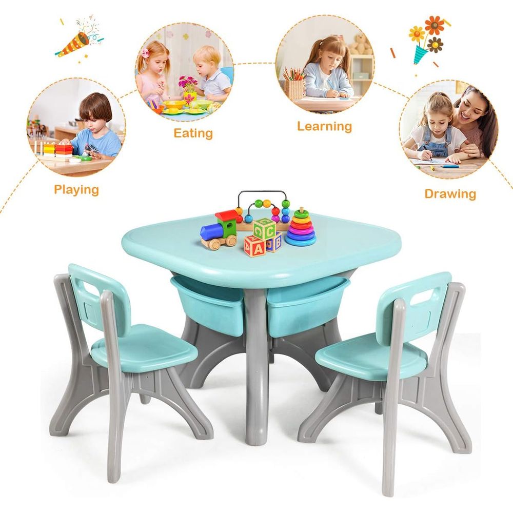 โต๊ะและเก้าอี้สำหรับเด็ก ชุดโต - Kids Outdoor Chair And Table บทวิจารณ์และราคา