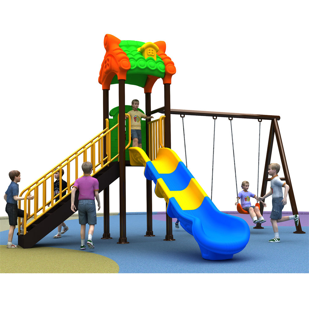 ชุดเครื่องเล่นสนามเด็กเล่นกลาง - Kids Outdoor Slide Set บทวิจารณ์และราคา