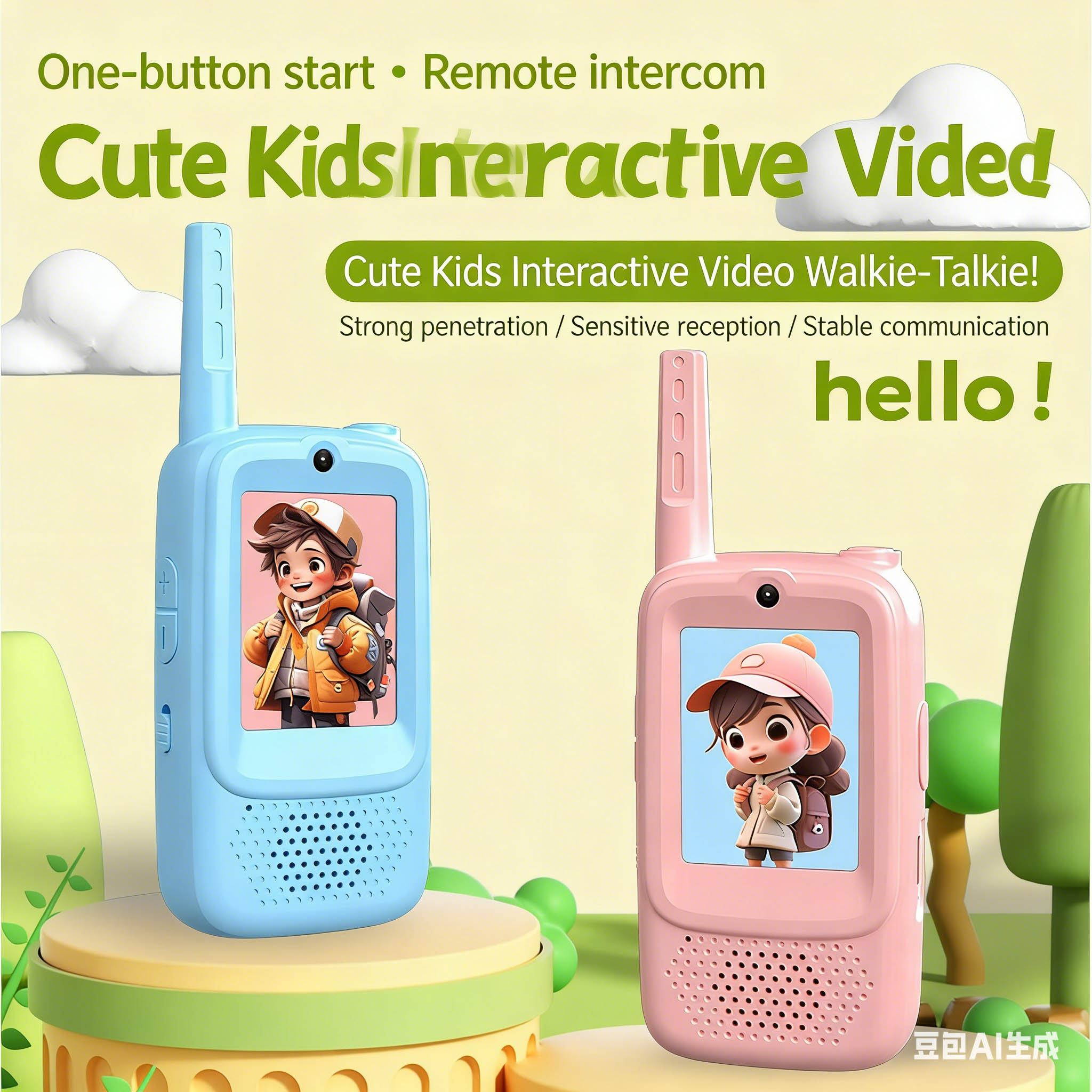 วอล์คกี้ทอล์คกี้วิดีโอสำหรับเด - Kids Outdoor Voices บทวิจารณ์และราคา
