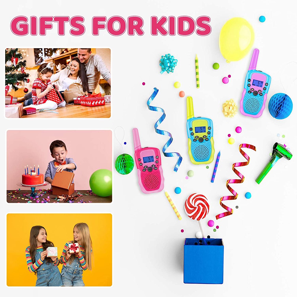 วิทยุสื่อสารสำหรับเด็ก3ชิ้นของ - Kids Outdoor Exercise Equipment บทวิจารณ์และราคา
