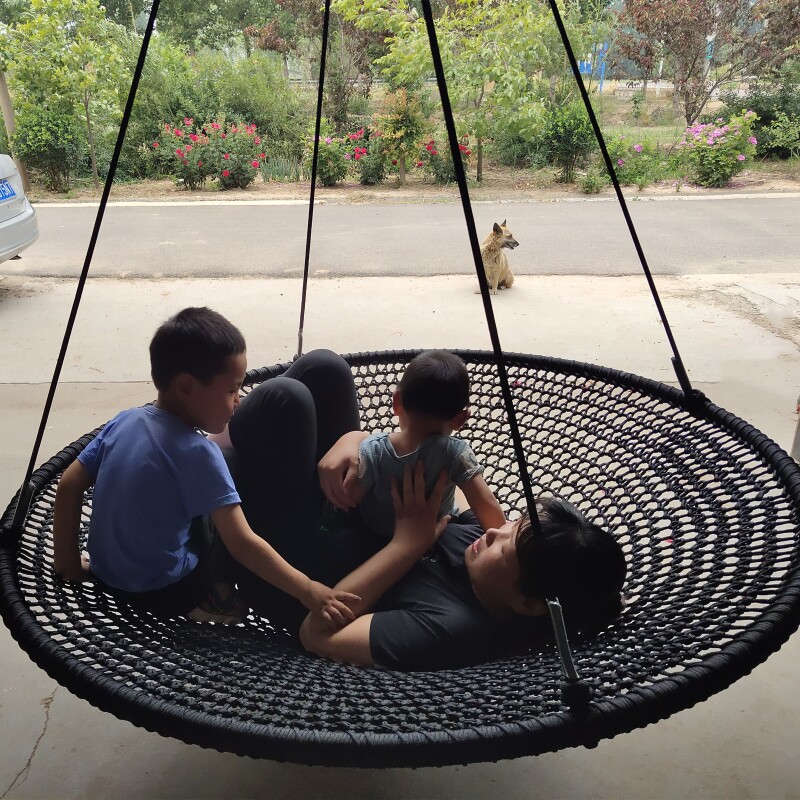 ชิงช้าทรงกลมขนาดใหญ่สำหรับเด็ก - Kids Outdoor Nest Swing บทวิจารณ์และราคา