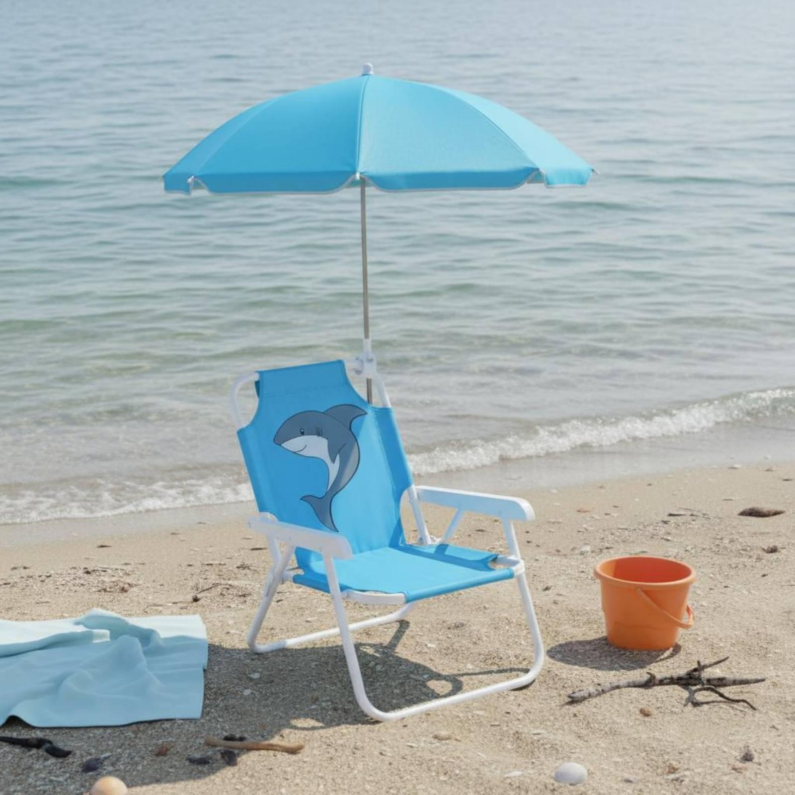 เก้าอี้พกพาสำหรับเด็กพร้อมร่มก - Kids Outdoor Umbrella บทวิจารณ์และราคา